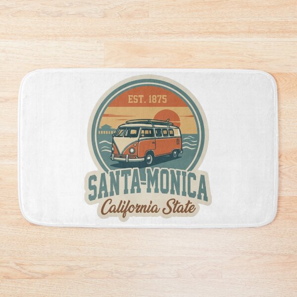 Item preview, Santa Monica California State - Vintage Bear Pier Sunset designed and sold by The True American.