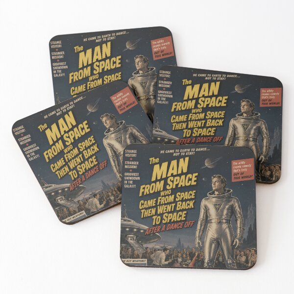 Item preview, The Man From Space… designed and sold by Hyper-fantasia.