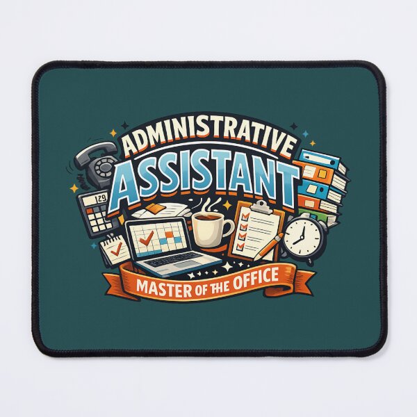 Item preview, Administrative Assistant - Master of the Office designed and sold by SidTastic .