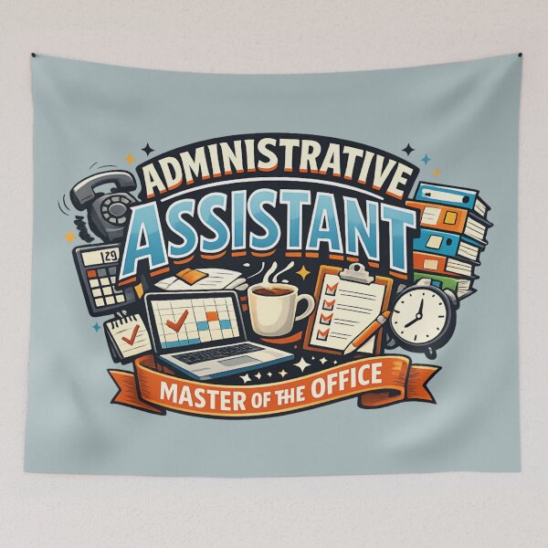 Item preview, Administrative Assistant - Master of the Office designed and sold by SidTastic .