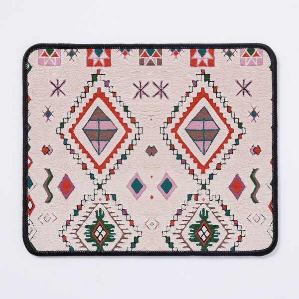 Item preview, Pastel Kilim Diamonds Art Print designed and sold by SpaceBazaar.
