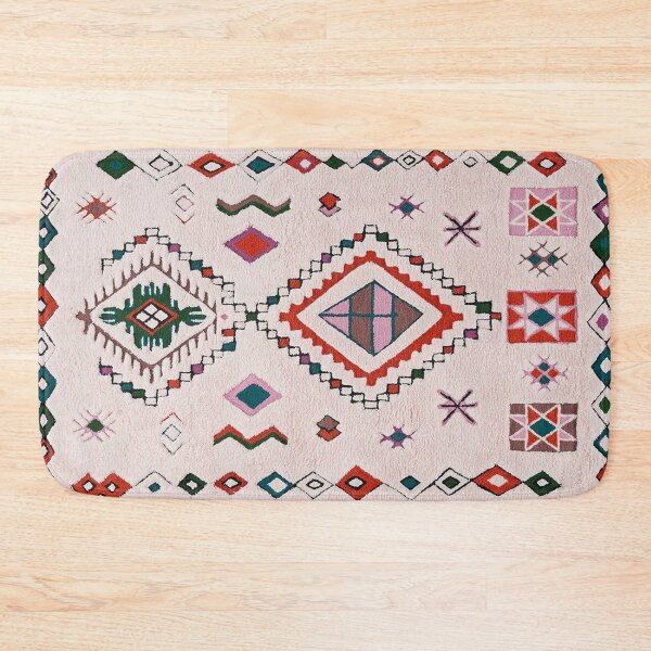 Item preview, Pastel Kilim Diamonds Art Print designed and sold by SpaceBazaar.