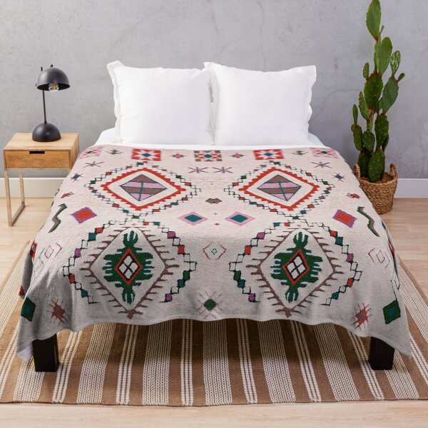 Item preview, Pastel Kilim Diamonds Art Print designed and sold by SpaceBazaar.