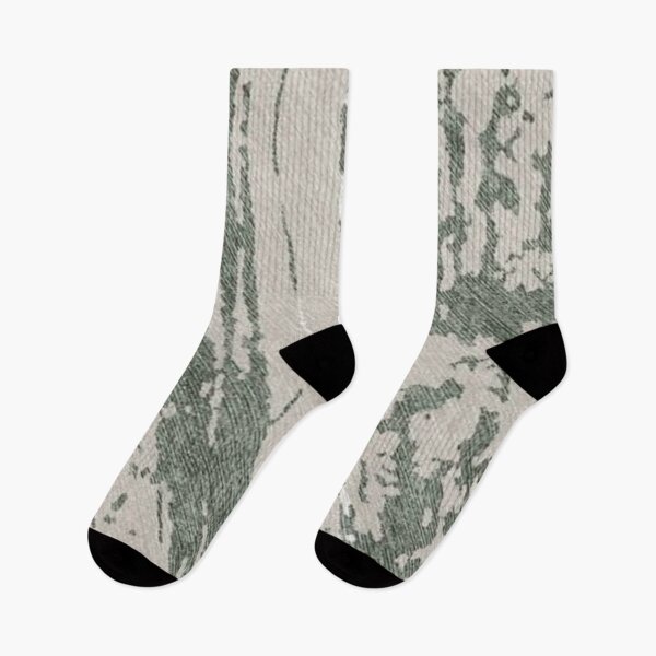 Item preview, Green and Beige Textured Print designed and sold by ZedColors.