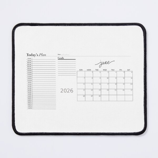 Item preview, June 2026 Calander/Planner designed and sold by the1andonlystar.