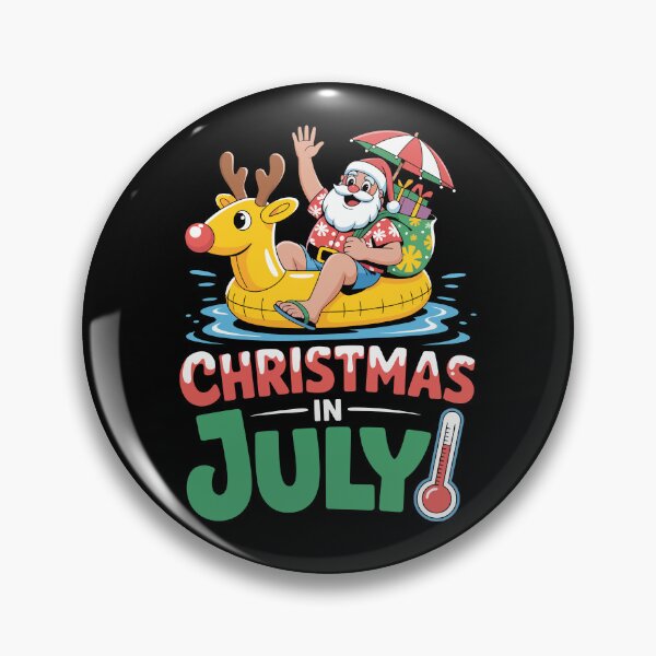 Item preview, Santa Enjoys Summer Holiday designed and sold by jkrphoto.