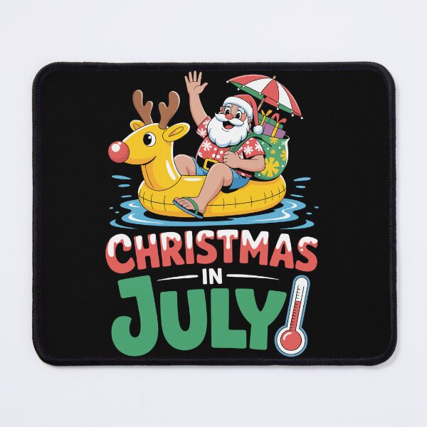 Item preview, Santa Enjoys Summer Holiday designed and sold by jkrphoto.