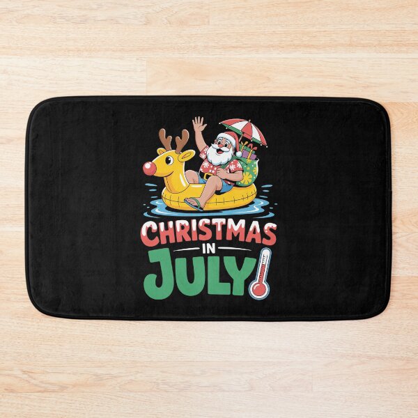 Item preview, Santa Enjoys Summer Holiday designed and sold by jkrphoto.