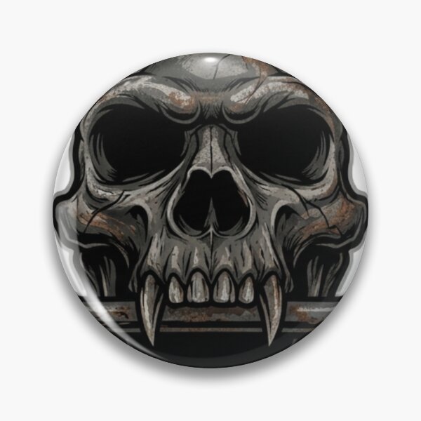 Item preview, Gym Skull Biting Barbell Fitness Art designed and sold by JeevanStickers.