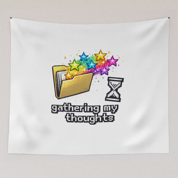 Item preview, Gathering My Thoughts designed and sold by krish-prints.