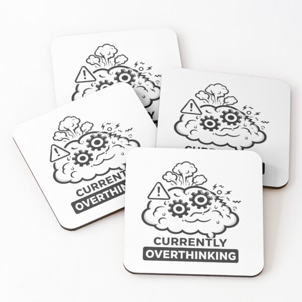 Item preview, Currently Overthinking – Brain Overload designed and sold by MS-DesignArt.