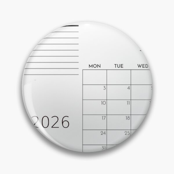 Item preview, August 2026 Calender/Planner designed and sold by the1andonlystar.