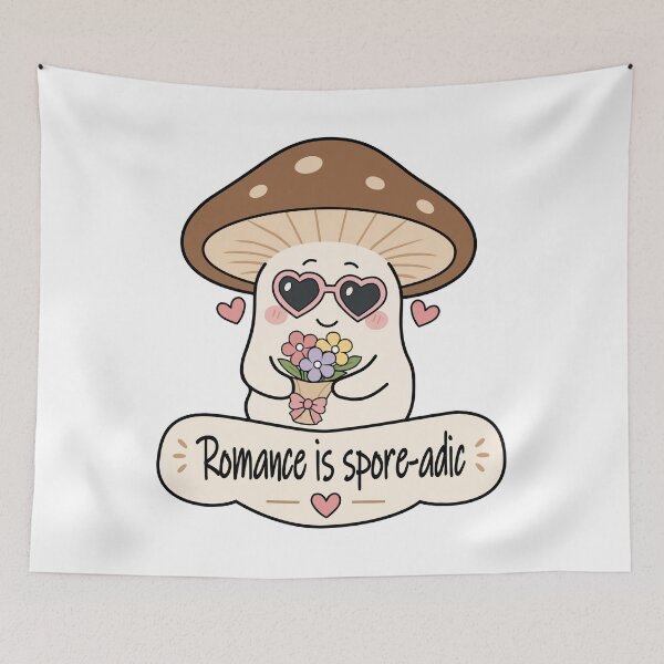 Item preview, Romance Is Spore-adic Mushroom designed and sold by Movobra.