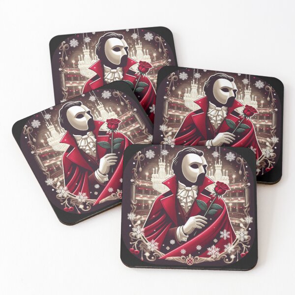 Item preview, Musical Phantom of the Opera Snow and Roses designed and sold by NerdiPop.