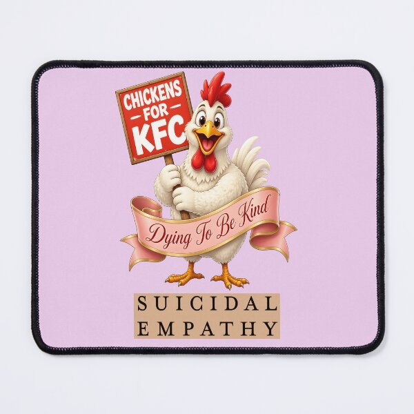 Item preview, CHICKENS FOR KFC SUICIDAL EMPATHY 5 designed and sold by DigitalandPhoto.