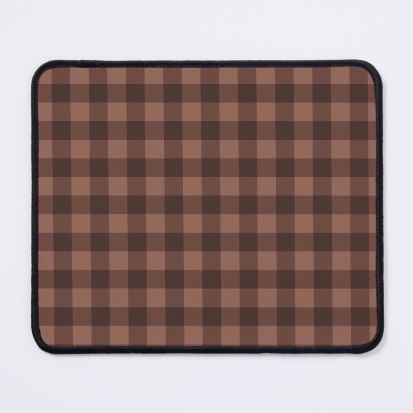 Item preview, Cozy Brown Gingham Pattern | Rustic Autumn Plaid | Dark Chocolate Checkered Print | Warm Brown Cottagecore Gingham | Coffee Brown Gingham Plaid | Earthy Espresso Checkered Pattern designed and sold by VivaFy.