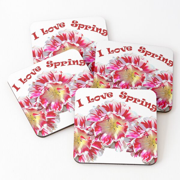 Item preview, I Love Spring - Tulip Trio designed and sold by BostonArcImage.