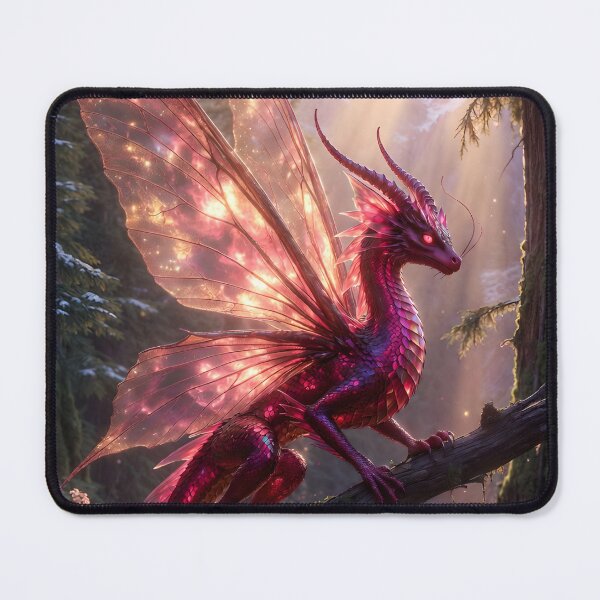 Item preview, The Rosefire Dragon designed and sold by Stubblejumper Artworks.