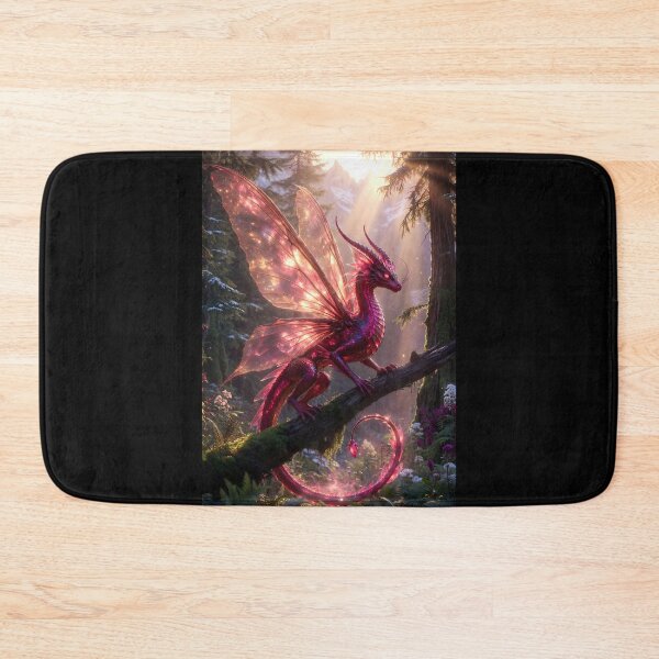 Item preview, The Rosefire Dragon designed and sold by Stubblejumper Artworks.