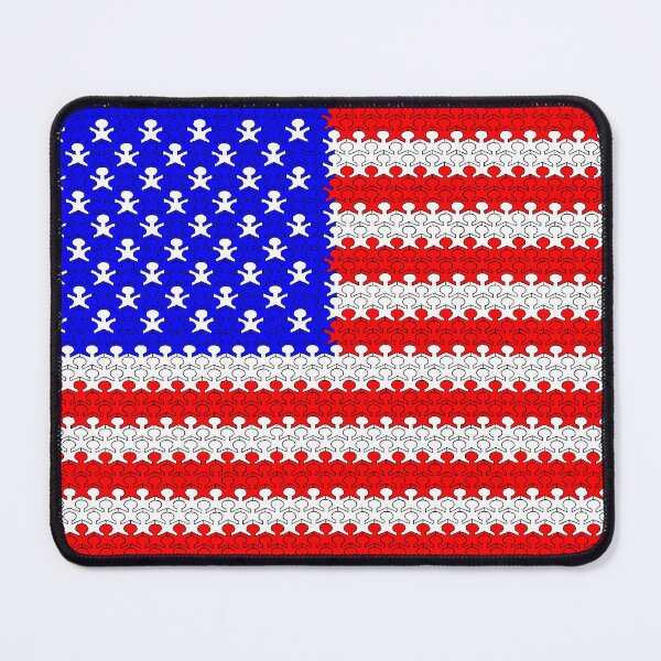 Item preview, Puzzle People: American Flag  designed and sold by SarahJosArt.
