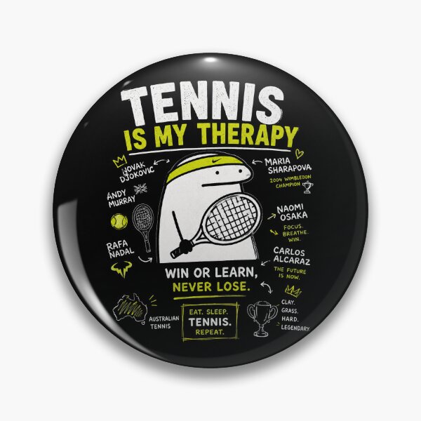 Item preview, Tennis is my therapy designed and sold by Soffar-So-good.