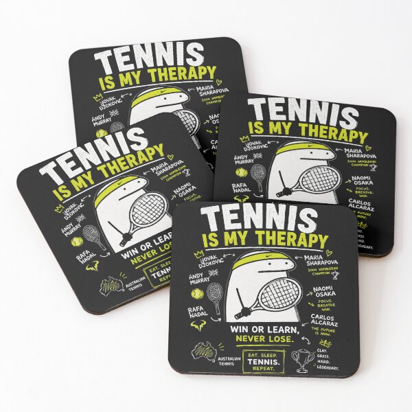 Item preview, Tennis is my therapy designed and sold by Soffar-So-good.