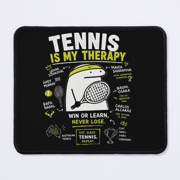 Item preview, Tennis is my therapy designed and sold by Soffar-So-good.