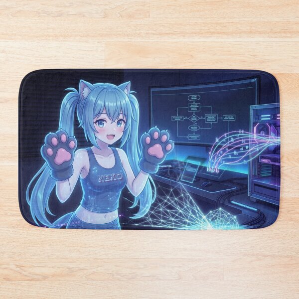 Item preview, Ako Chan - Ultimate Authority Neon Cyberpunk designed and sold by dragon580.