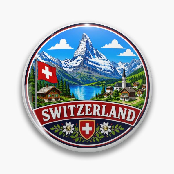 Item preview, Switzerland Alpine Scenery  designed and sold by Myra365Art.