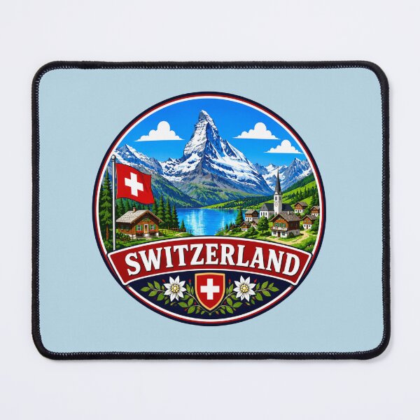 Item preview, Switzerland Alpine Scenery  designed and sold by Myra365Art.