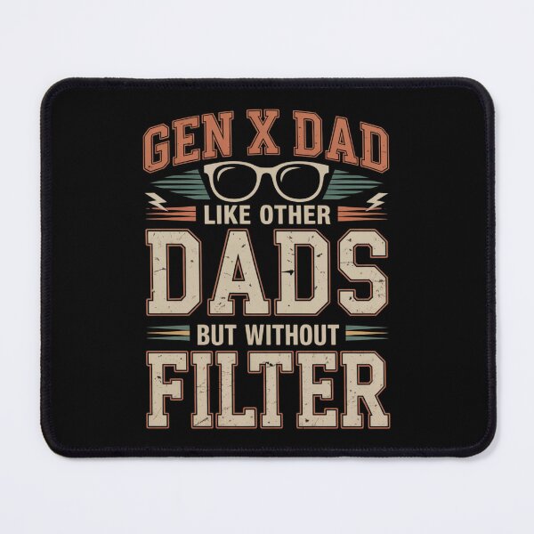 Item preview, Retro Gen X Dad Like Other Dads But Without A Filter designed and sold by ZACK ART.