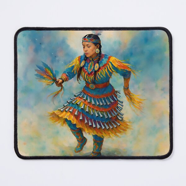 Item preview,  Powwow Dancer in Motion designed and sold by TinCatOutPost.