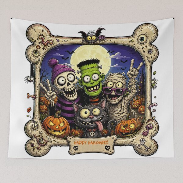 Item preview, Funny Trick or Treat creatures designed and sold by Talpha.