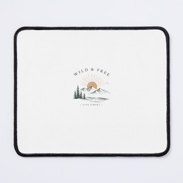 Item preview, Wild & Free Mountain Sunset Vintage Nature designed and sold by AchraffPrint.