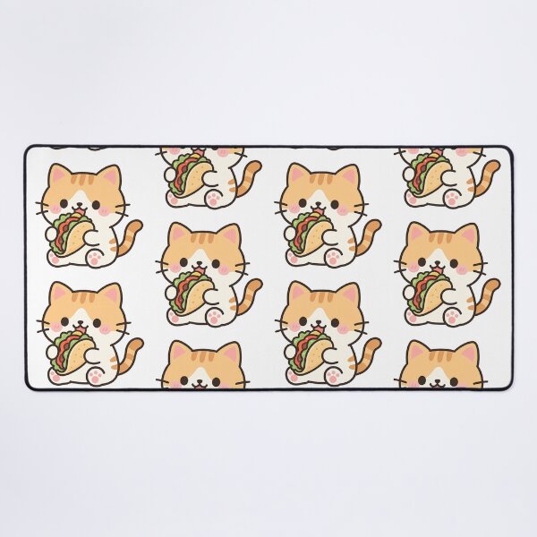Item preview, Cat eating taco designed and sold by Kimicute.