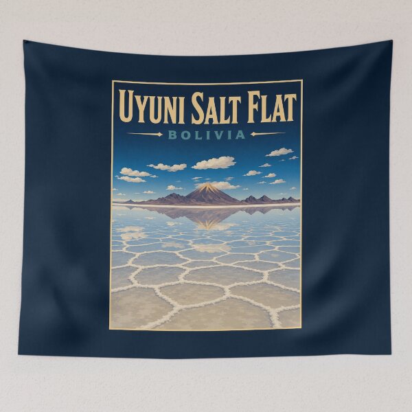 Item preview, Uyuni Salt Flat - Bolivia designed and sold by GoodOldVintage.
