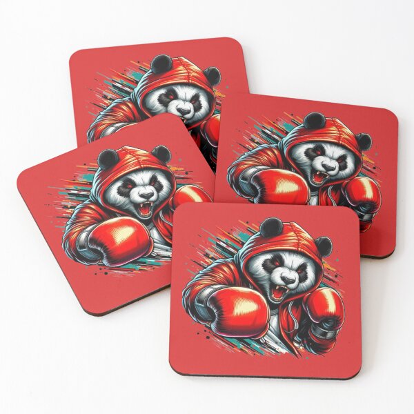 Item preview, Boxing Panda – Fierce Funny Animal Design designed and sold by Dogandesighn.