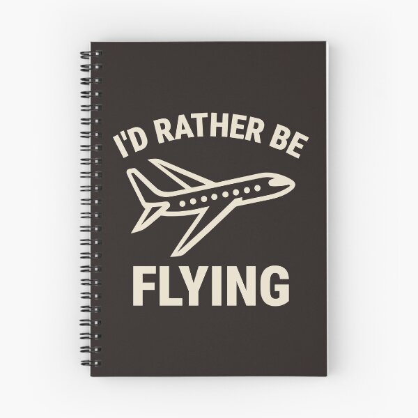 Item preview, I’d Rather Be Flying Aviation Enthusiast (light version) designed and sold by KLArtzStore.
