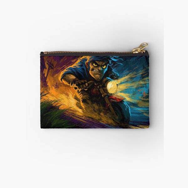 Item preview, Biker with Blue Scarf Speeding in Wind designed and sold by Piotrek0001.