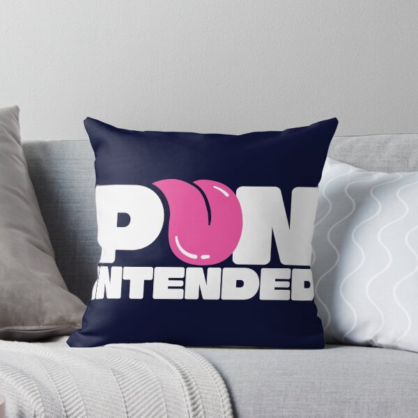 Item preview, Pun Intended White designed and sold by BorysMano.