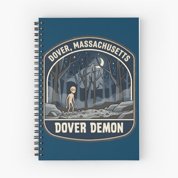 Item preview, Dover, Massachusetts – Dover Demon | National Park Badge Design designed and sold by ElNiro.
