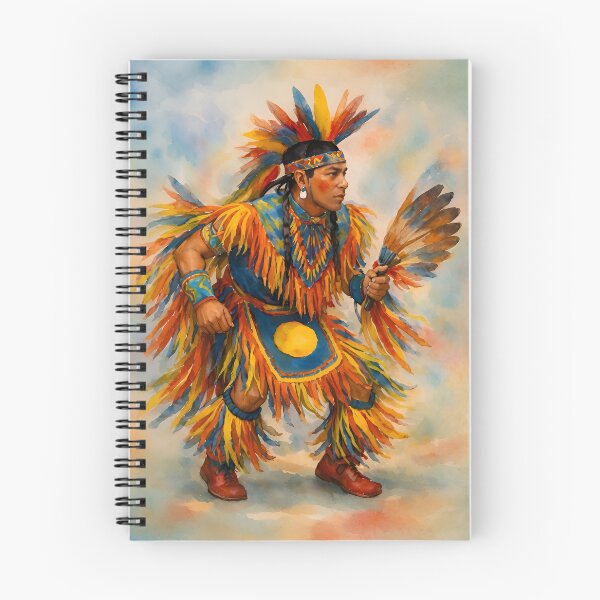 Item preview, Colorful Powwow Dancer designed and sold by TinCatOutPost.