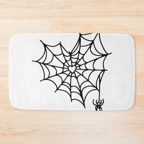 Item preview, Cute Spider Web Heart Aesthetic Design | Gothic Minimal Art designed and sold by FloraMyst.