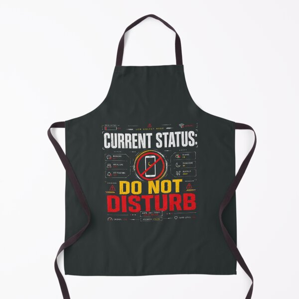 Item preview, Current Status Do Not Disturb Funny Introvert Design designed and sold by LowBatteryStudio ⭐.