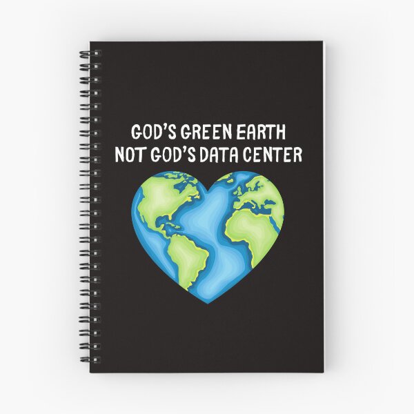 Item preview, God's Green Earth, Not God's Data Center designed and sold by SarcastiCrafts.