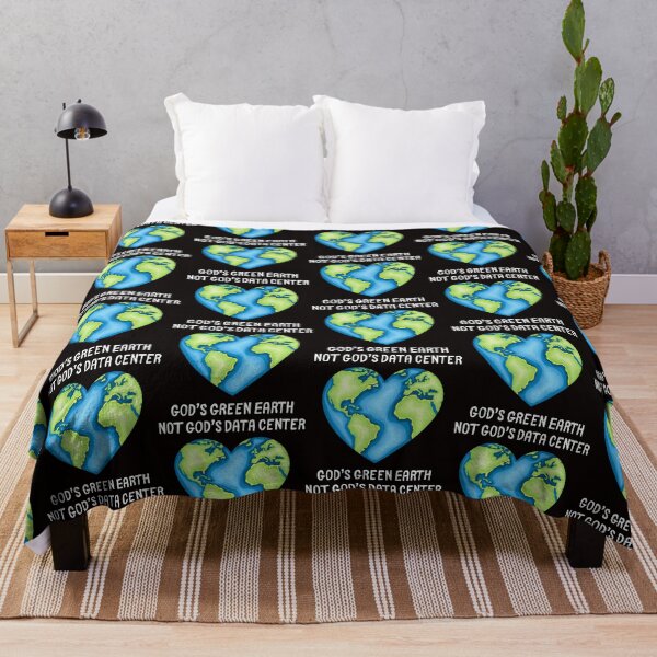 Item preview, God's Green Earth, Not God's Data Center designed and sold by SarcastiCrafts.