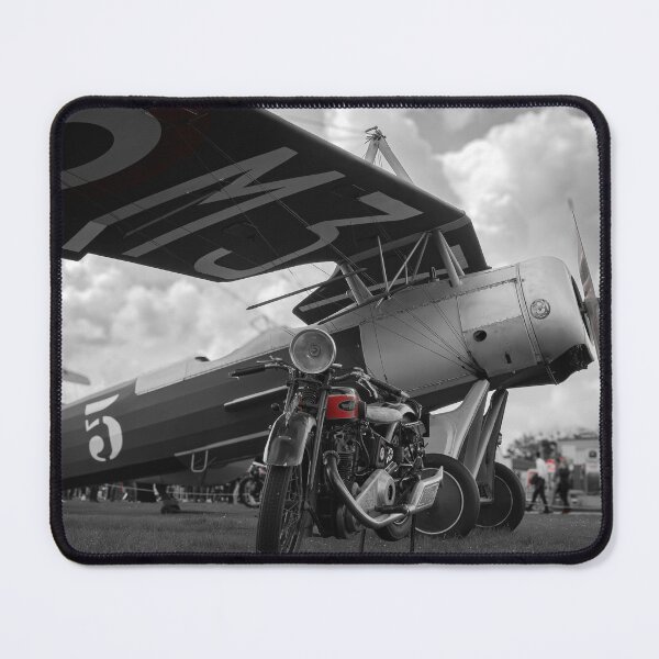 Item preview, motorcycle and biplane designed and sold by Cheneuil.