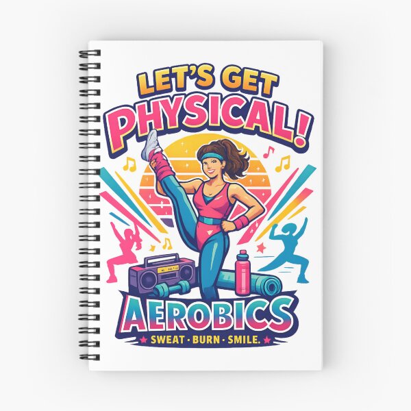 Item preview, Let’s Get Physical - Aerobics Retro Fitness Workout designed and sold by SidTastic .