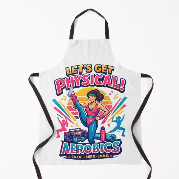 Item preview, Let’s Get Physical - Aerobics Retro Fitness Workout designed and sold by SidTastic .