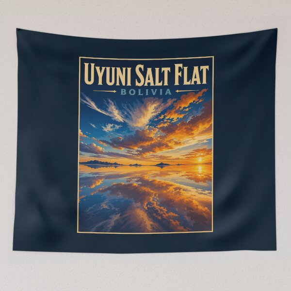 Item preview, Uyuni Salt Flat - Bolivia designed and sold by GoodOldVintage.